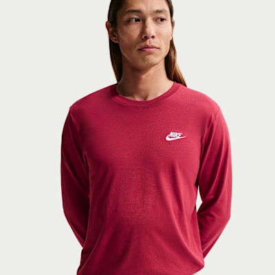 NIKE Team Sports 長袖カットソー レッド XL Reviews: Nike Sportswear Men's Long-Sleeve T-Shirt. Nike.com